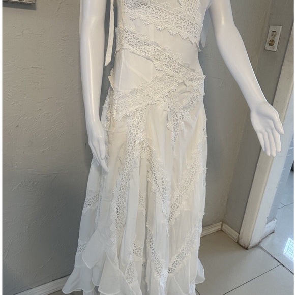 Zimmermann White Long Dress size small wow! - Picture 4 of 16